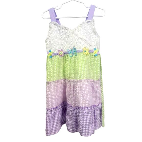 Youngland Seersucker Dress Size 4T - Picture 1 of 10